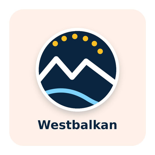 Westbalkan-eSIM von esimReise – Roaming in Serbien, Bosnien und Montenegro