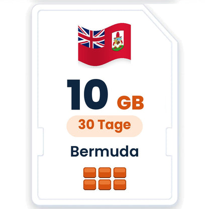 Bermuda eSIM – 10 GB, 30 Tage gültig